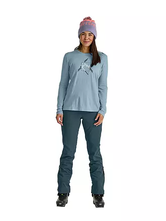 ORTOVOX | Camiseta funcional de mujer MTN Coutout 185 Merino | hellblau